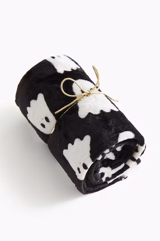 Плед из микрофибры с узором