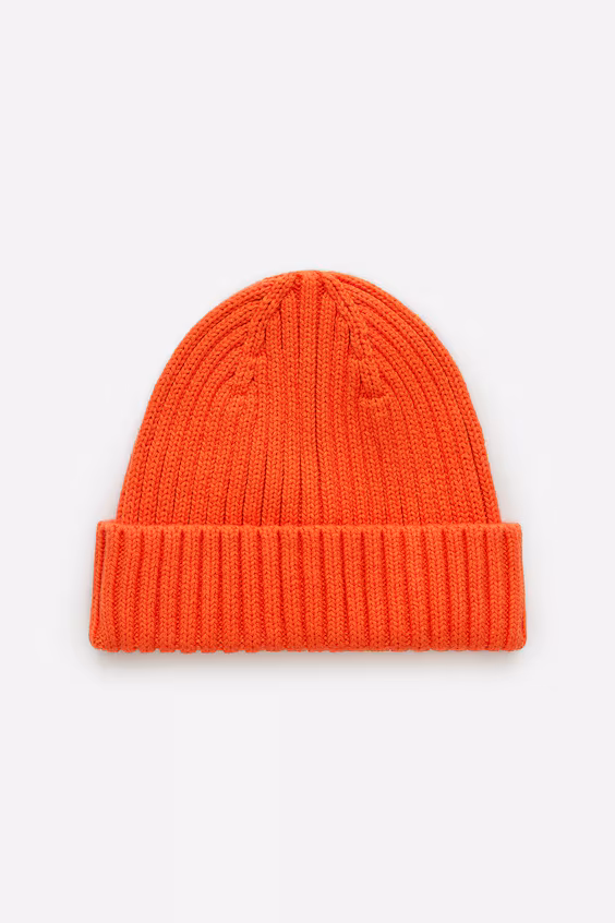 Шапка для младенцев из рубчика