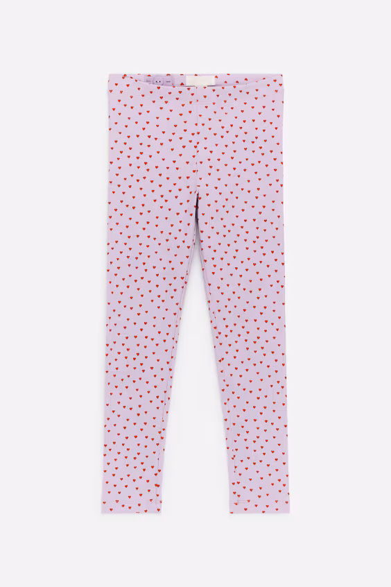 Ребристые леггинсы