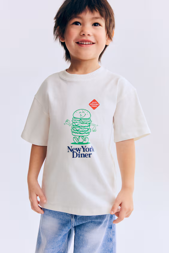 Футболка с принтом