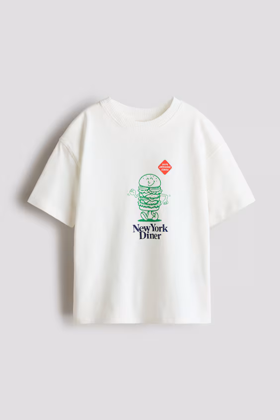 Футболка с принтом