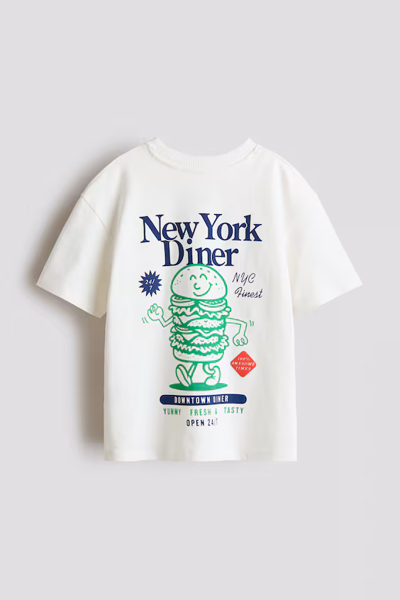 Футболка с принтом