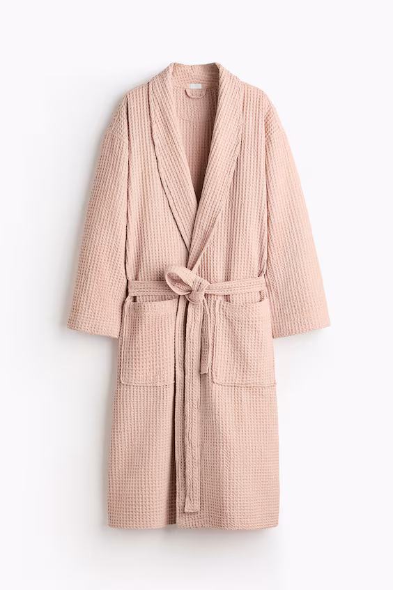 Халат с рельефной текстурой