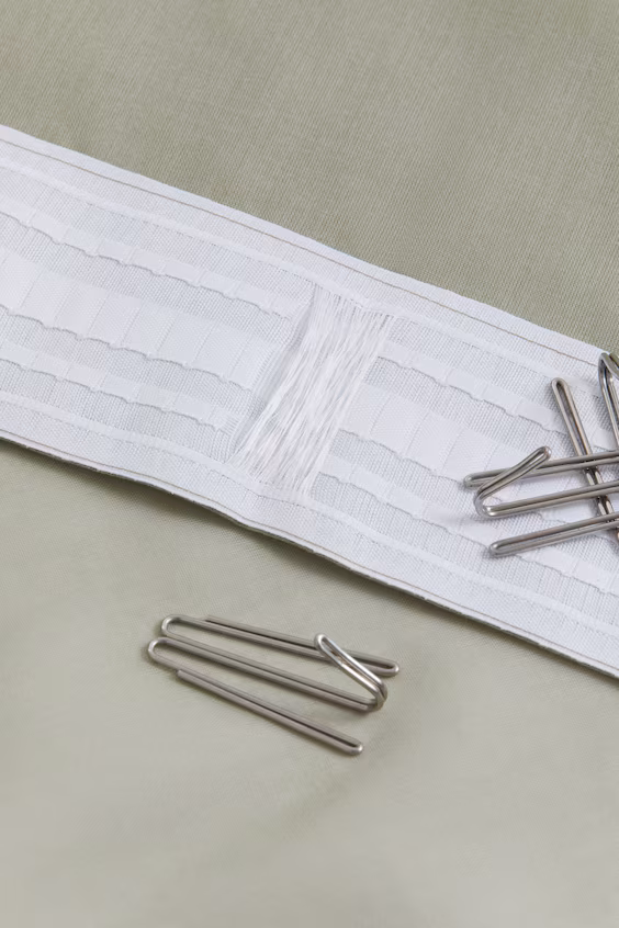 Набор из 1 длинной шторы