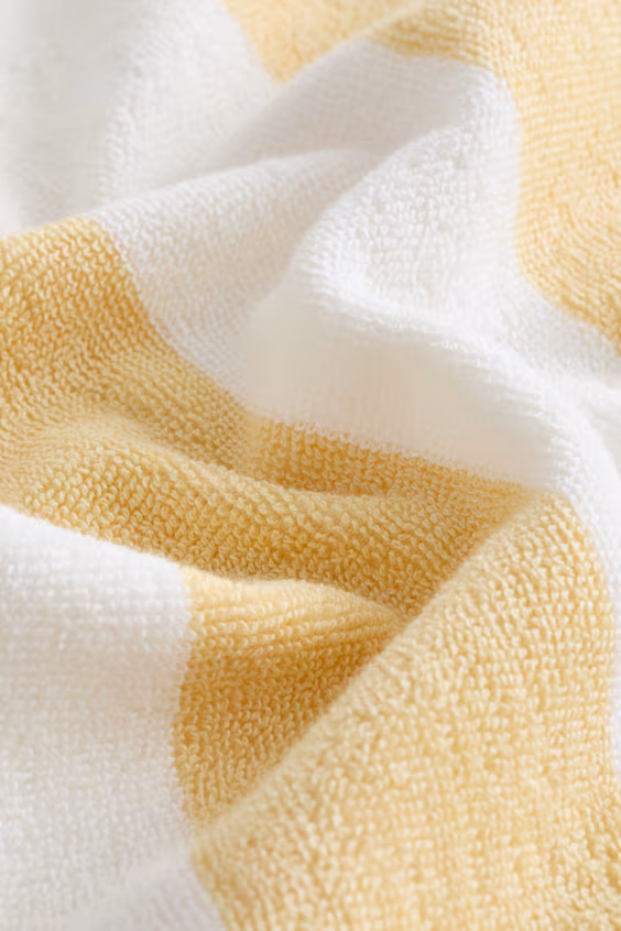 Гостевое полотенце в полоску из турецкого хлопка