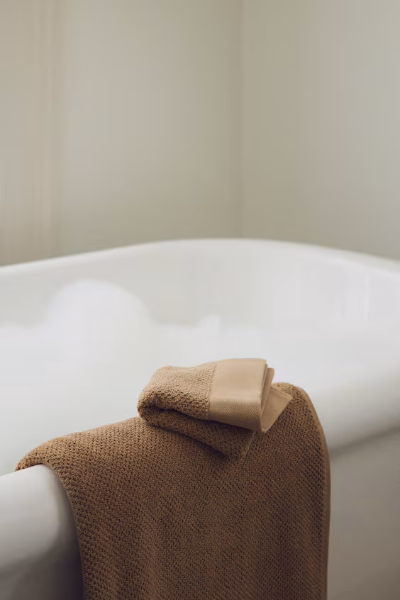 Набор из 2 полотенец для гостей из турецкого хлопка