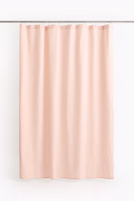 Душевая занавеска из муслина