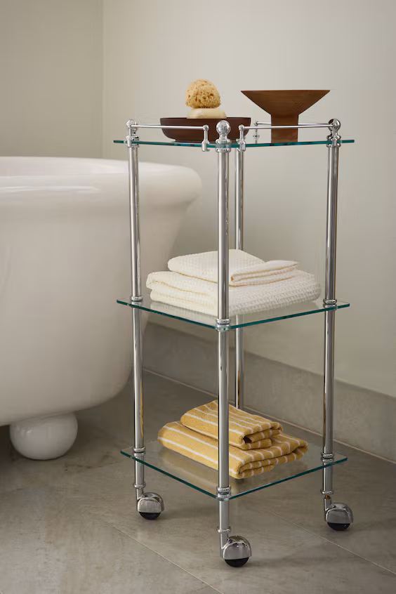 Полотенце для ванной в ячеистом стиле