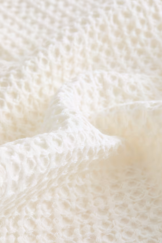 Полотенце для ванной в ячеистом стиле