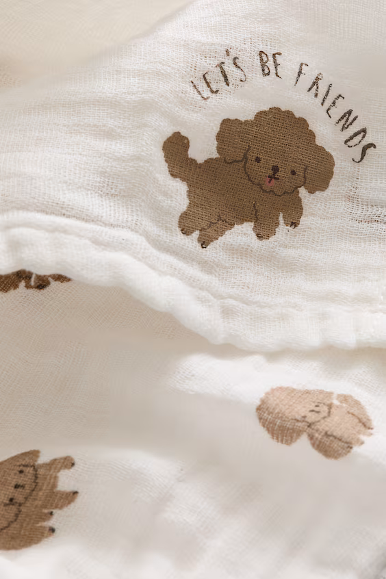 Набор из 2 муслиновых салфеток