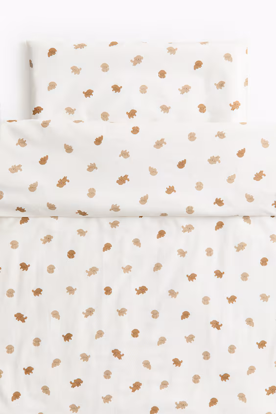 Набор наволочек для детского одеяла с узором