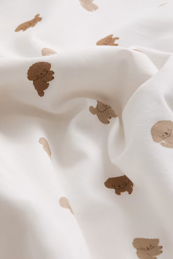 Набор наволочек для детского одеяла с узором