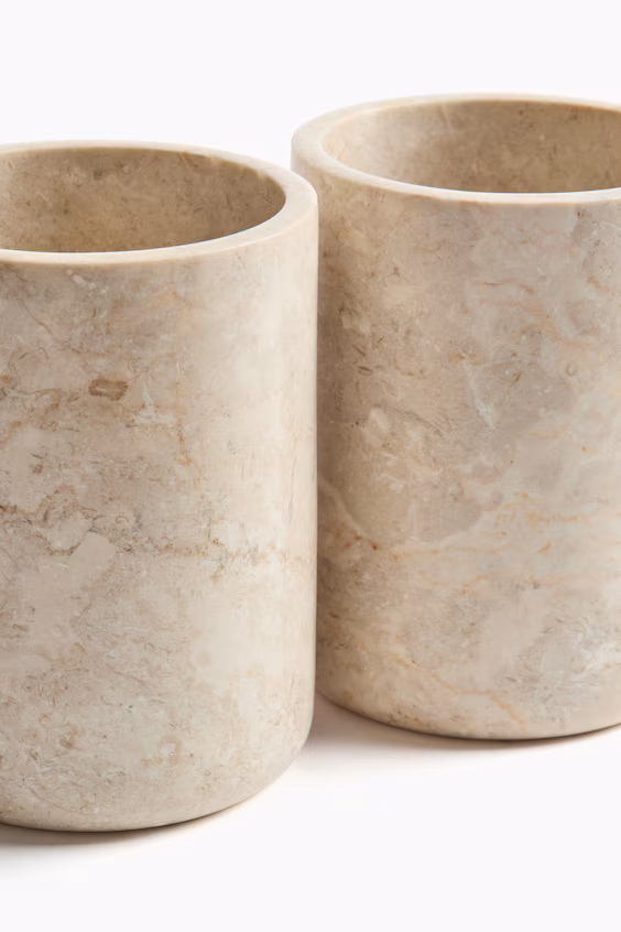 Подставка для посуды из мрамора