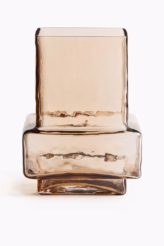 Кувшин из текстурированного стекла