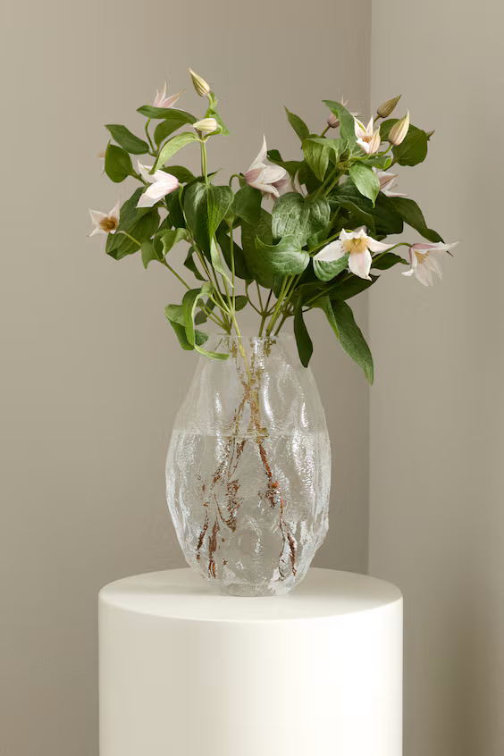 Банка из текстурного стекла