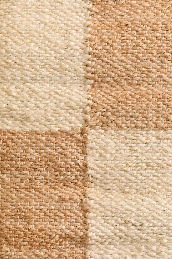 Большой джутовый ковер