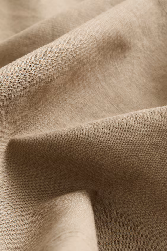 Capa de sommier для двуспальной кровати из смеси льна