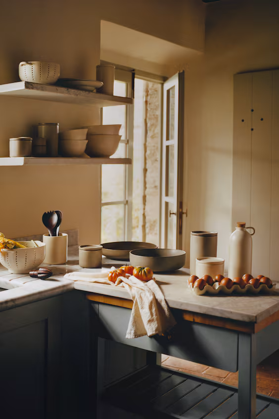 Набор из 2 чаш с реактивной глазурью