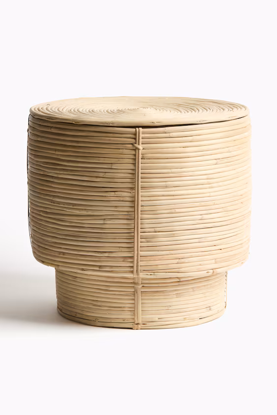 Корзина для хранения из ротанга