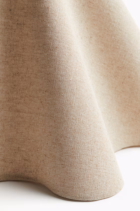 Лампа из смеси льна