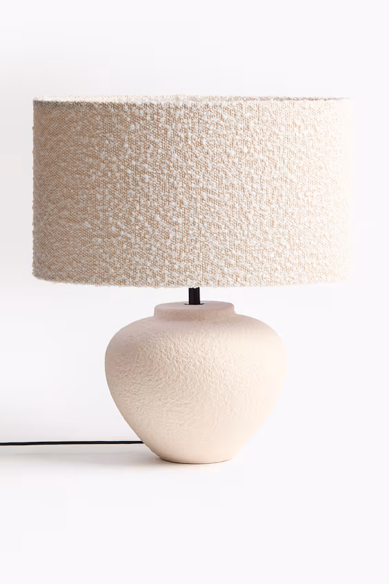 Лампа из букле