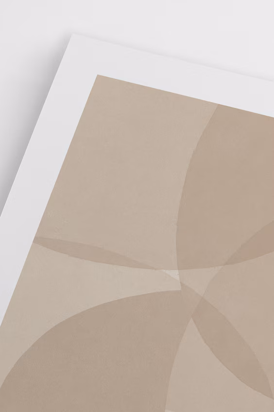 Абстрактный постер