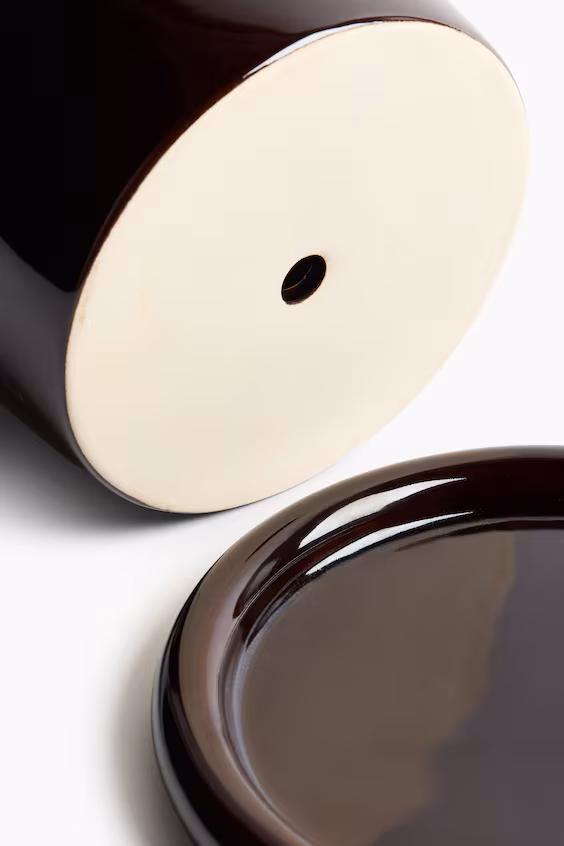 Ваза и блюдо из керамики грес