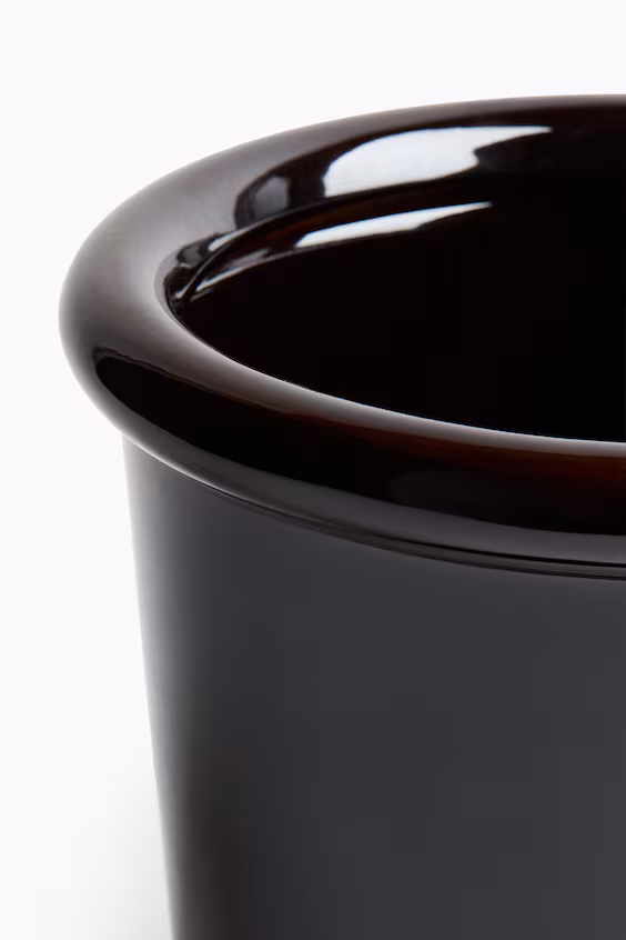 Большая ваза и блюдо из керамики грес