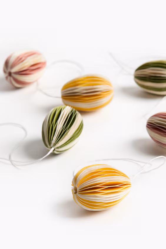 Набор из 6 пасхальных украшений