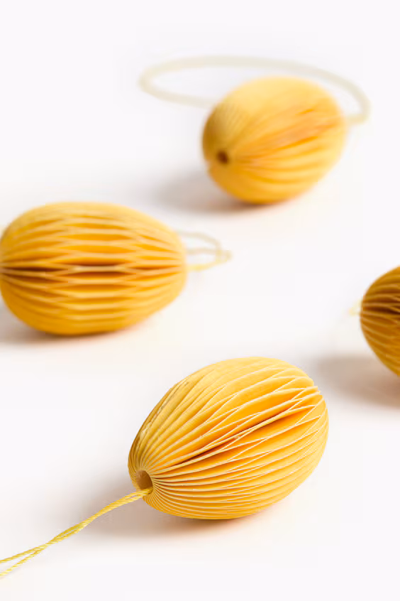 Набор из 6 пасхальных украшений