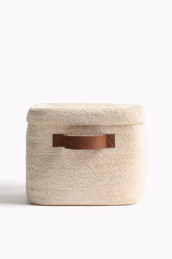 Корзина для хранения из морской травы