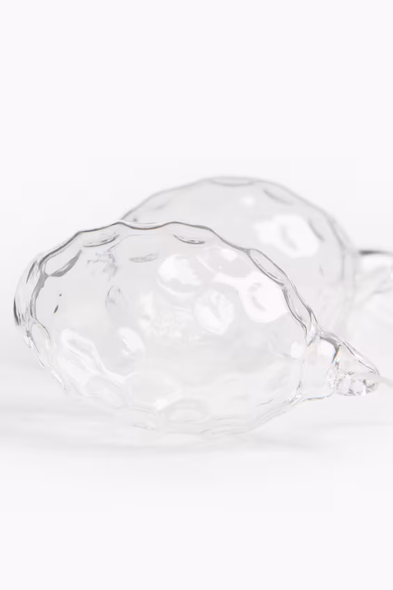 Набор из 2 пасхальных украшений из стекла