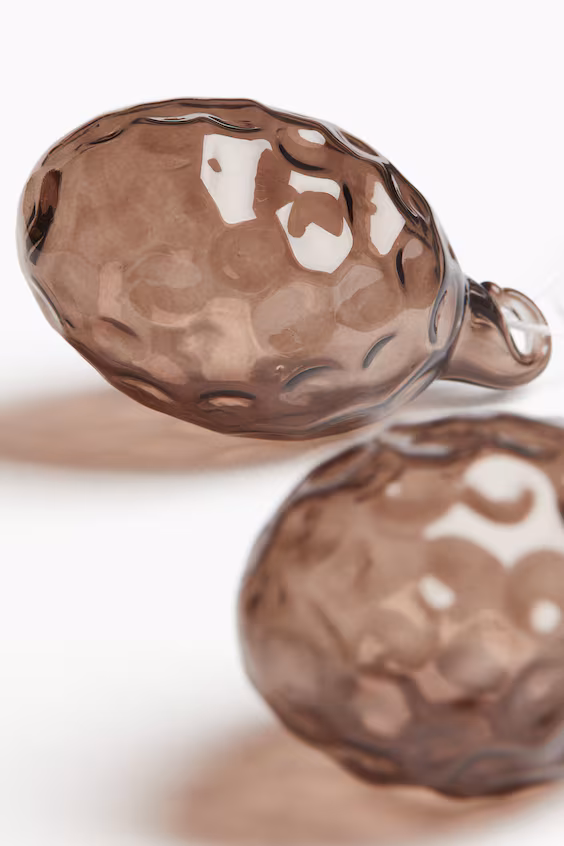 Набор из 2 пасхальных украшений из стекла