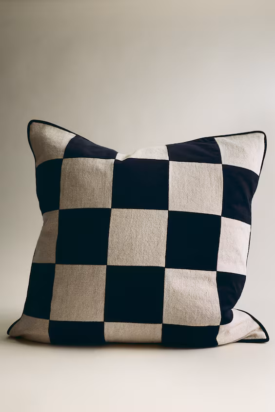 Подушка из смесового льна