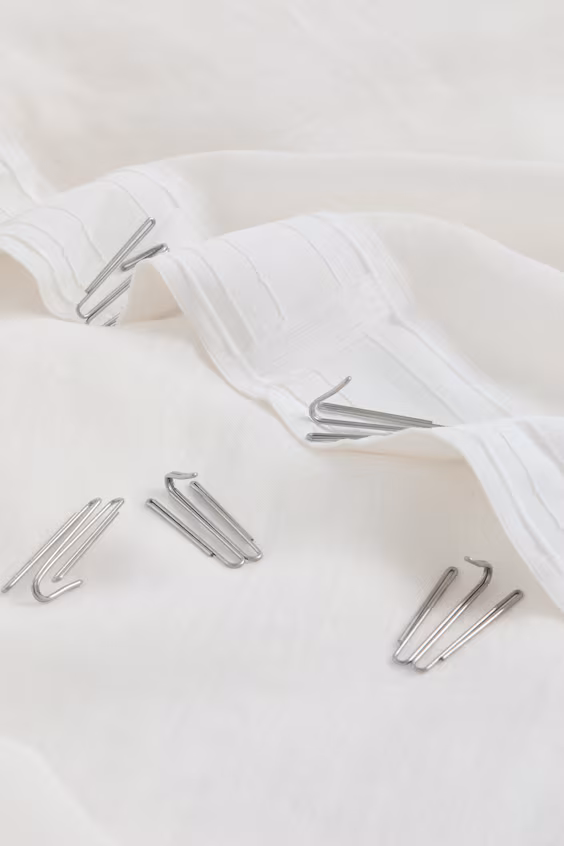 Набор из 2 занавесок из льна