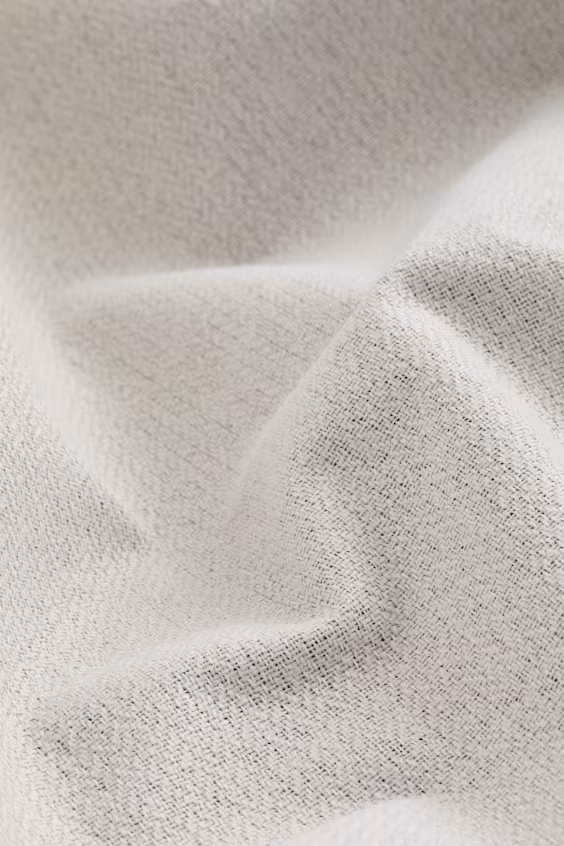 Набор из 2 плотных занавесок из ребристой ткани