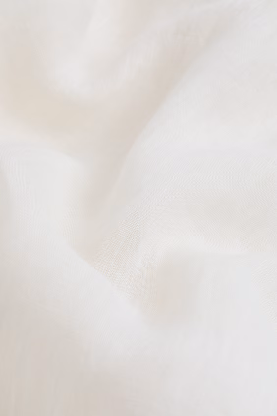 Занавес на одно длинное окно из льна