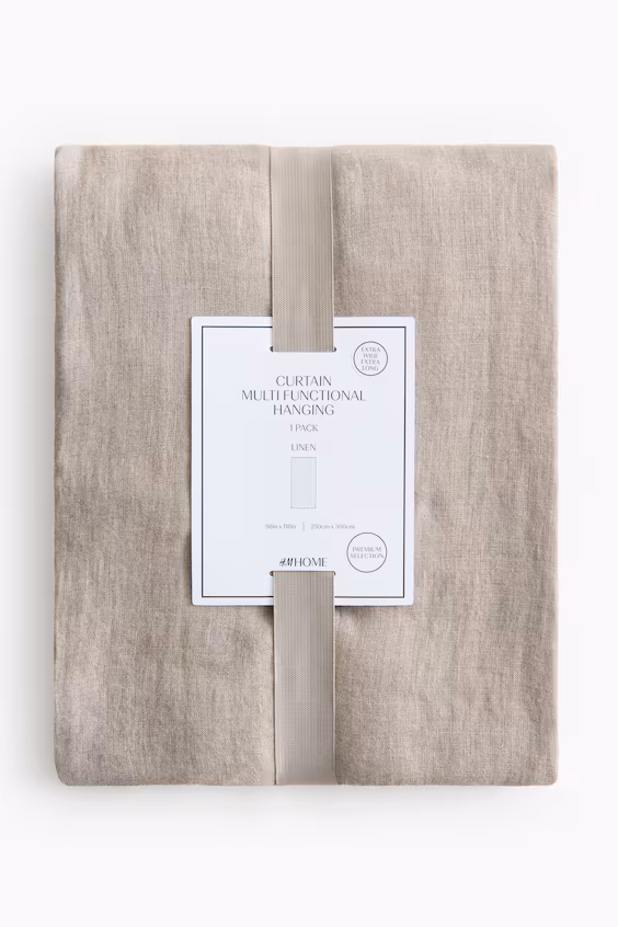 Занавес на одно длинное окно