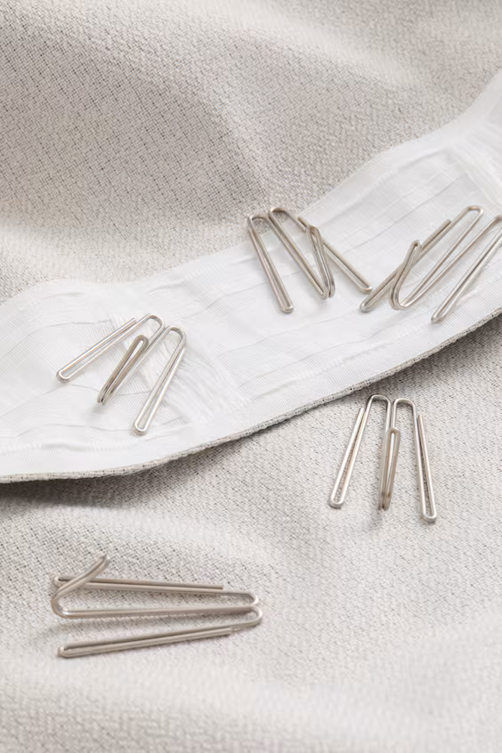 Пакет из 2 экстра-длинных занавесок