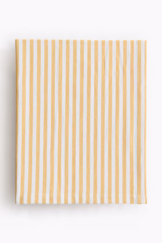 Скатерть из смесового льна