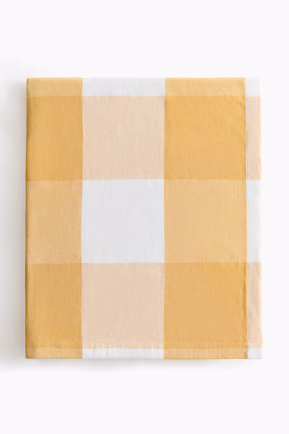 Скатерть из смеси льна