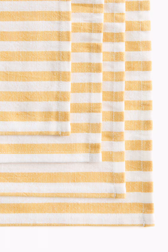 Набор из 4 салфеток из хлопка