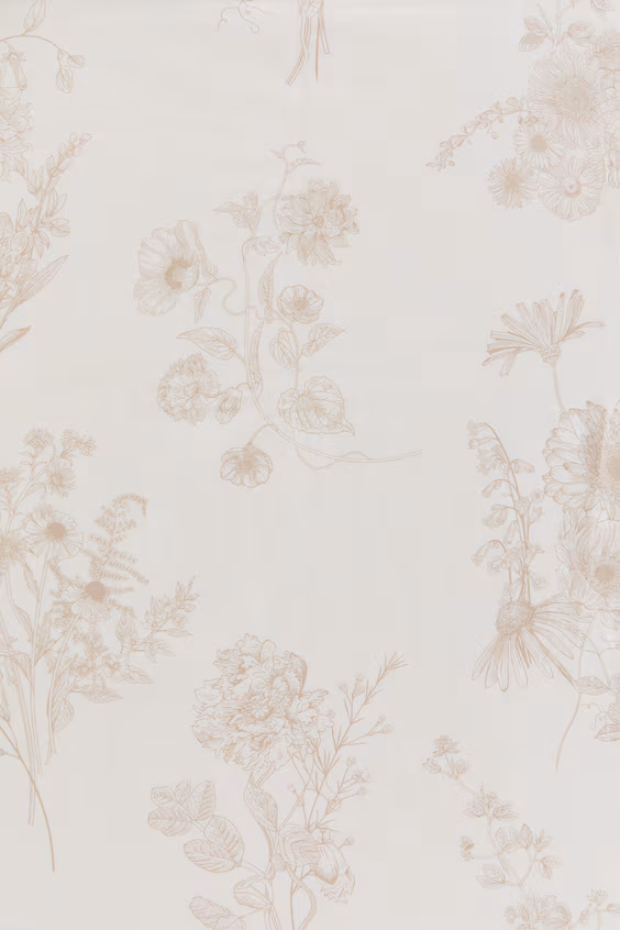 Покрывало из атласа с принтом