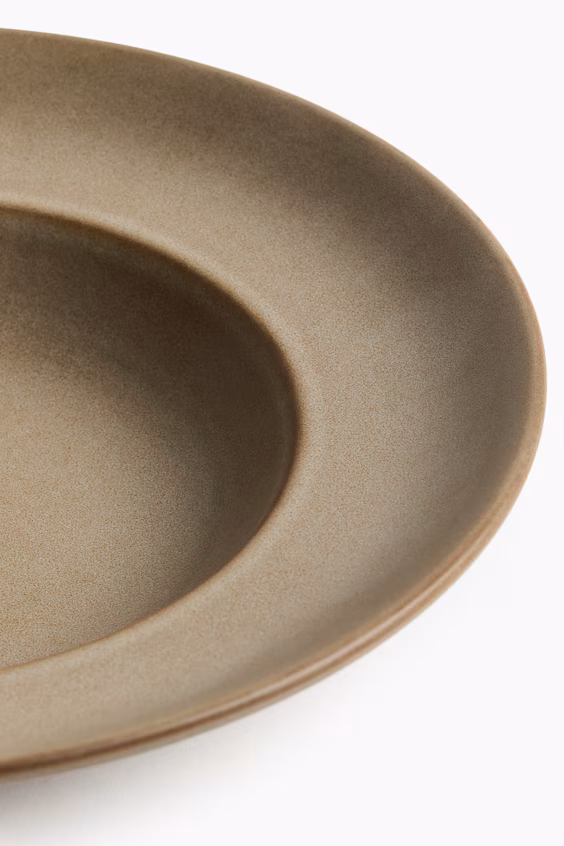 Набор из 2 глубоких тарелок с реактивной глазурью