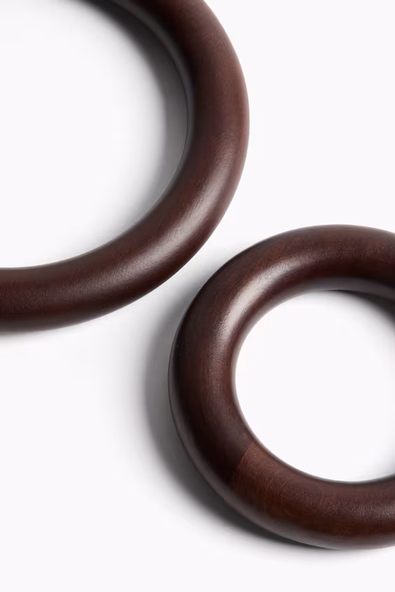 Набор из 2 деревянных оснований для ведер