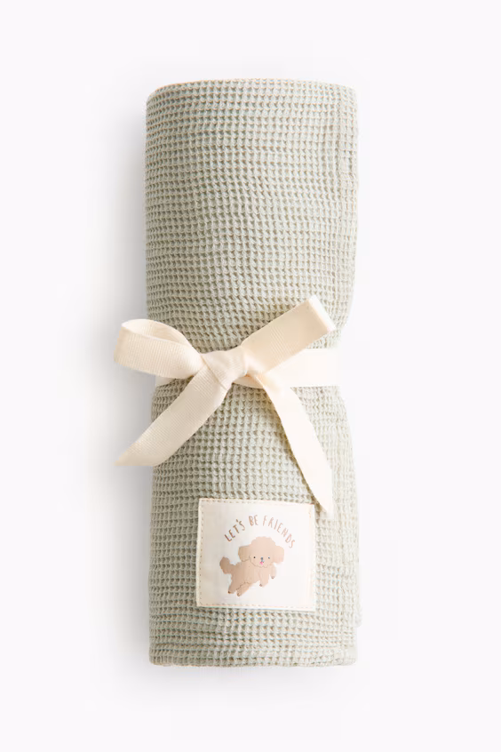 Плед для младенцев с рельефной текстурой