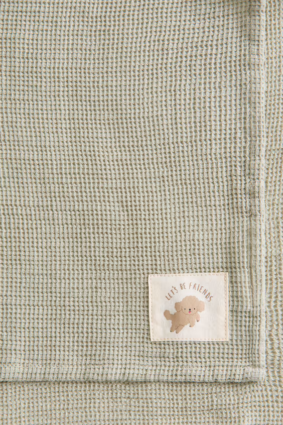 Плед для младенцев с рельефной текстурой