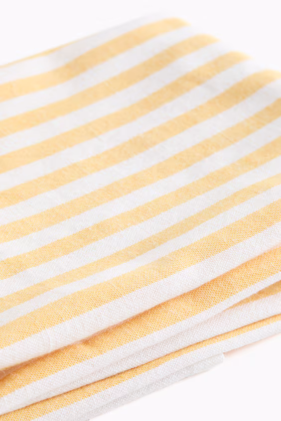 Набор из 2 кухонных салфеток из смеси льна