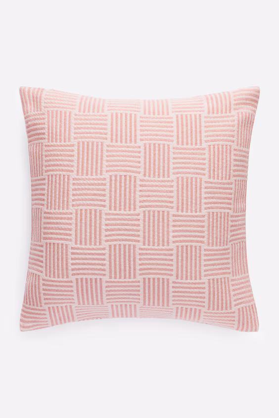 Подушка из хлопка и шерсти 50 x 50 см