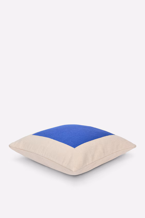 Подушка из хлопка и шерсти 50 x 50 см